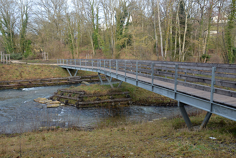 La passerelle des Tuiliers