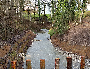 La renaturation du ruisseau du Gobé